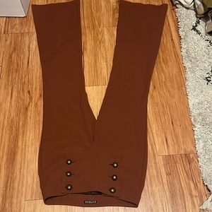 Express pants medium barely used color brown or orange